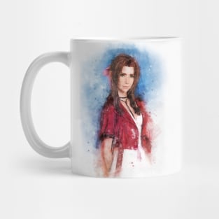 Aerith watercolor Mug